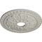 Ekena Millwork Warsaw Ceiling Medallion (Fits Canopies up to 3 1/2"), 18"OD x 3 1/2"ID x 1 3/8"P, Pot of Cream CM18WAPCF - alternate 4